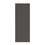 Плисирана щора черна 70x200 cm Ширина на плата 69,4 cm