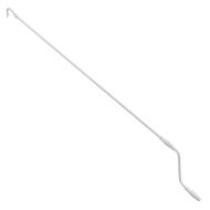 Ръчна касетъчна тента, 350x250 см, синьо и бяло