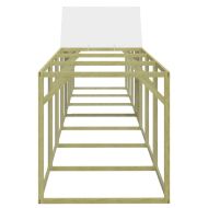 Кокошарник 700x100x150 см импрегниран бор масив