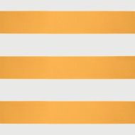 Прибираща се тента жълто и бяло 4,5x3 м плат и алуминий