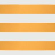 Автоматично прибираща се тента, жълто и бяло, 5x3 м