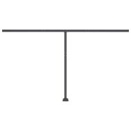 Свободностояща автоматична тента, 400x300 см, кремава