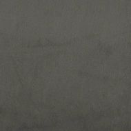 Горна табла за легло, тъмносива, 163x16x78/88 см, кадифе