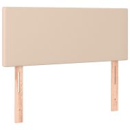 Боксспринг легло с матрак LED капучино 100x200 см