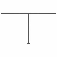 Свободностояща автоматична тента, 400x350 см, кремава