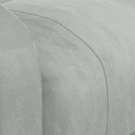 Реклайнер стол, светлосив, кадифе