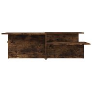 Кафе маси, 2 бр, опушен дъб, инженерно дърво