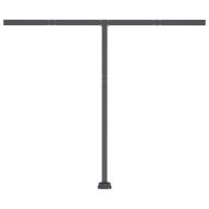 Свободностояща автоматична тента, 350x250 см, кремава