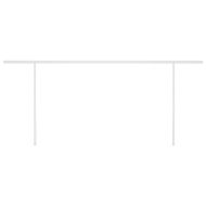 Автоматична тента с LED и сензор за вятър 5x3 м жълто и бяло