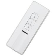 Сгъваема тента, моторизирана, 400 см, жълто/бяло