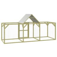 Кокошарник 300x100x150 см импрегниран бор масив