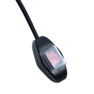 Ръчно прибираща се тента с LED, 300x250 см, антрацит