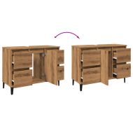 Шкаф за мивка Artisan Oak 80x33x60 cm Инженерна дървесина