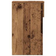 Нощни шкафчета с чекмеджета, 2 бр, старо дърво, 20x36x60 см