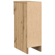 Нощни шкафчета с чекмеджета, 2 бр, дъб артизан, 20x36x60 см