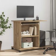 Компютърно бюро Artisan Дъб 80x50x75 cm Инженерна дървесина
