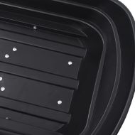 Градинска ръчна количка, 300 кг, 75 л, черна