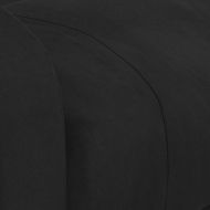 Масажен стол, черен, кадифе