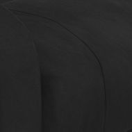 Изправящ масажен стол, черен, кадифе