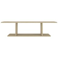 ТВ шкаф за стенен монтаж, дъб сонома, 103x30x26,5 см