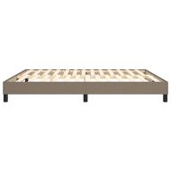 Рамка за легло с пружини, таупе, 160x200 см плат