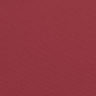 Възглавници за столове с облегалка 6 бр виненочервен плат