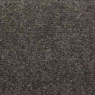 Самозалепващи се постелки за стълби, 20 бр., 56x17x3 см, антрацит, полукръгли