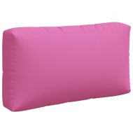 Палетни възглавници, 3 бр, розови, плат Оксфорд