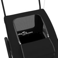 Ремарке за колело за любимци черно Оксфорд плат и желязо