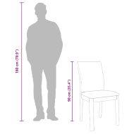 Трапезни столове с възглавници 2 бр Бяла масивна дървесина гума