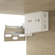 ТВ шкаф за стенен монтаж, дъб сонома, 102x35x35 см