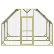 Кокошарник 268x200x190 см импрегниран бор масив