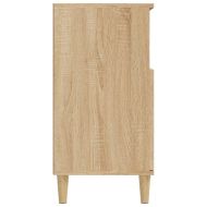 Сайдборд, дъб сонома, 60x35x70 см, инженерно дърво