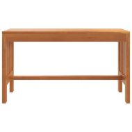 Градинска пейка, 80 см, масивно дърво евкалипт