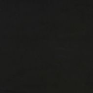 Въртящи се трапезни столове, 6 бр, черни, кадифе