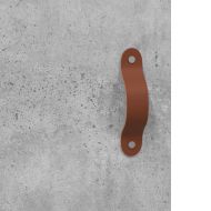 Висок шкаф, бетонно сив, 34,5x34x180 см, инженерно дърво