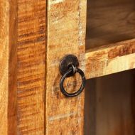 Стенен шкаф, регенерирано дърво масив, 44x21x72 см