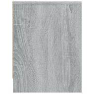 Нощни шкафчета, 2 бр, сив сонома, 40x30x40 см, инженерно дърво