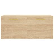 Стенен шкаф, дъб сонома, 80x36,5x35 см, инженерно дърво