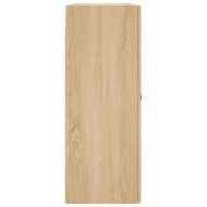 Стенен шкаф дъб сонома 69,5x34x90 см инженерно дърво