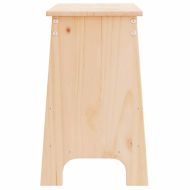 Пейка за антре 100x28x45 см, масивна дървесина, бор