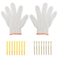 Скоби за рафт 4 бр 40x2,5x25 см черен неръждаема стомана