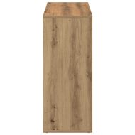 Разделител за стая / библиотека, дъб артизан, 69,5x29x69,5 см