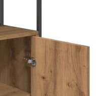 Сайдборд, дъб артизан, 70x30x80 см, инженерно дърво