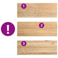 Прозоречни первази, 2 бр, 110x40x2 см, необработен масивен дъб