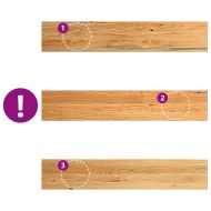 Прозоречни первази, 2 бр, светлокафяви, 110x20x2 см, дъб масив