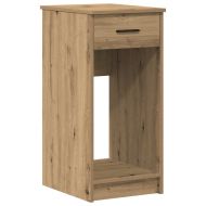 Стойка за компютърна кула с чекмедже дъб артизан 35x45x77 см