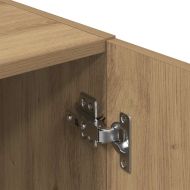 Комплект кухненски шкафове 2 части дъб артизан инженерно дърво