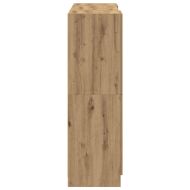 Комплект кухненски шкафове 3 части дъб артизан инженерно дърво