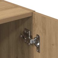 Комплект кухненски шкафове 3 части дъб артизан инженерно дърво